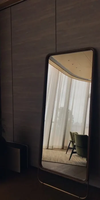 white window curtain on window